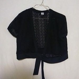 Dressy, short sleeved wrap